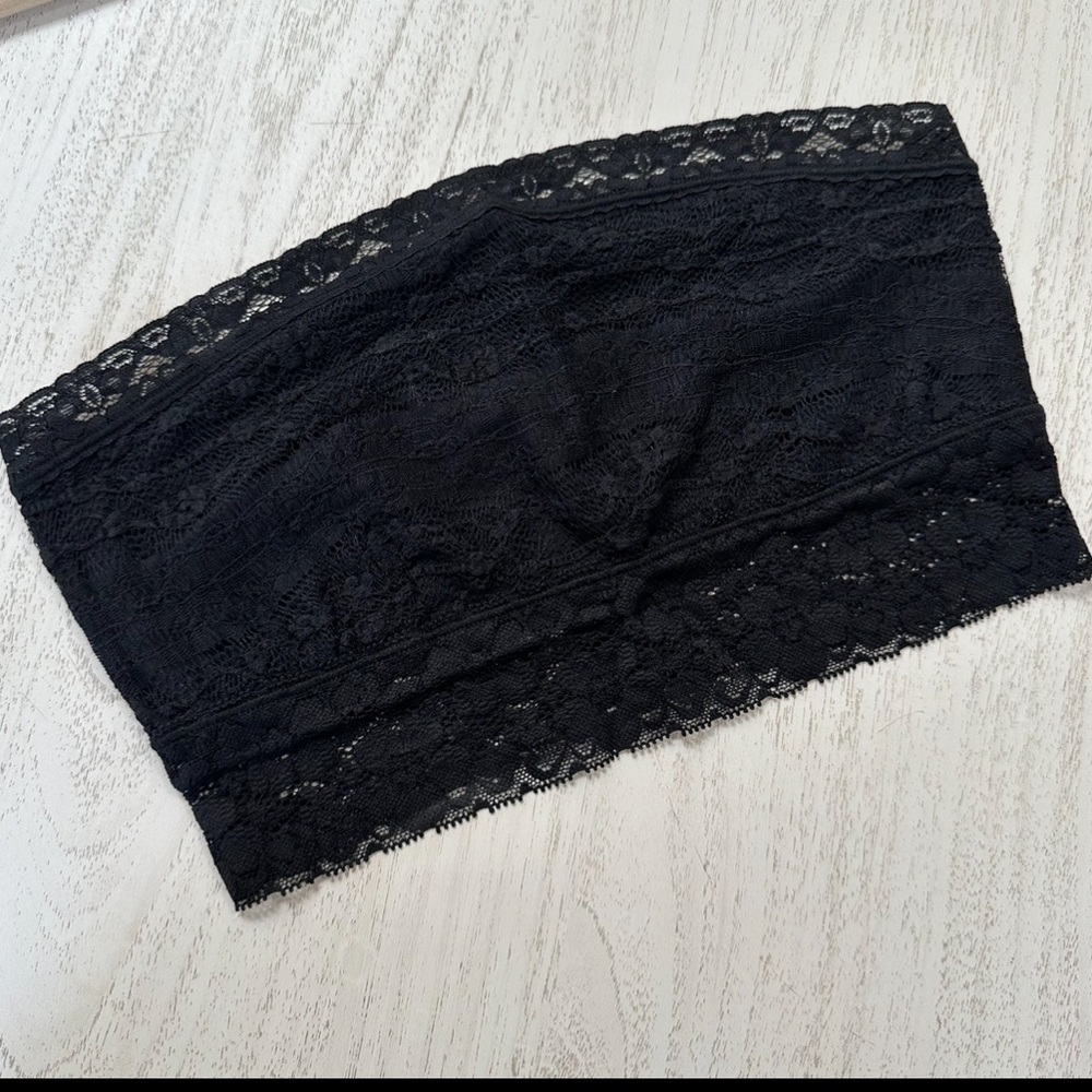 New Free People Bandeau Scallop Lace